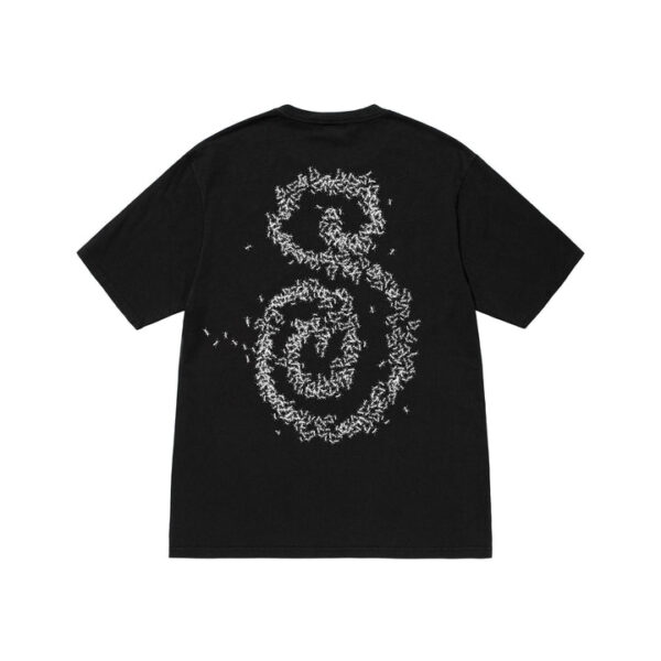 ANTS PIGMENT DYED BLACK TEE-ZillaKami Shirts