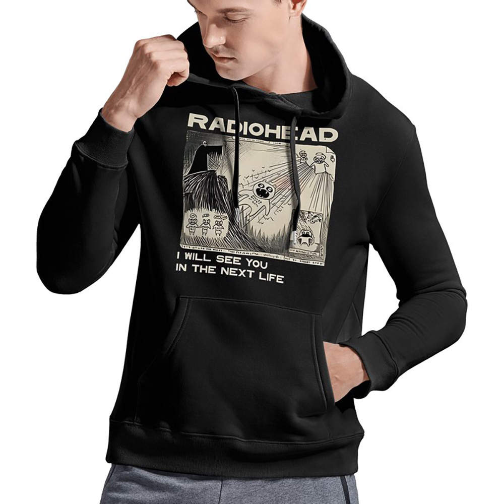 Vintage Radiohead Oversized Hoodies-ZillaKami Hoodies